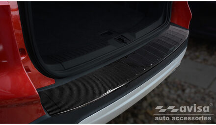 Echt 3D Carbon Achterbumperprotector passend voor Ford Kuga...