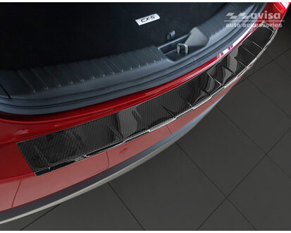 Echt 3D Carbon Achterbumperprotector passend voor Mazda CX-5...