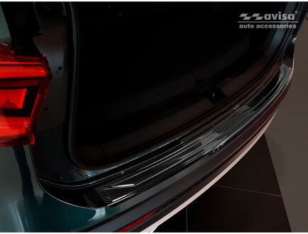 Echt 3D Carbon Achterbumperprotector passend voor Seat...