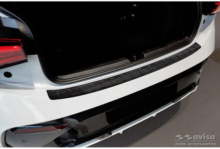 Echt 3D Carbon Bumper beschermer passend voor Cupra Born 2021- 'Ribs' AV249302