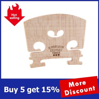 Echt Duurzaam Viool Bridge Maple Materiaal Voor 4/4 Viool Accessoire Muziekinstrument Onderdelen