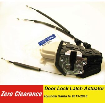 Echt Front Deurslotaandrijving Motor Driver Side Klink Release Reardoor Voor Hyundai Santa Fe 813102W010 813202W010 voorkant rechtsaf