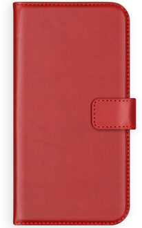 Echt Lederen Booktype Samsung Galaxy S20 hoesje - Rood