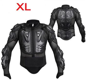 Echt Motorjas Racing Armor Protector Atv Motocross Body Bescherming Jas Kleding Beschermende Kleding Masker XL