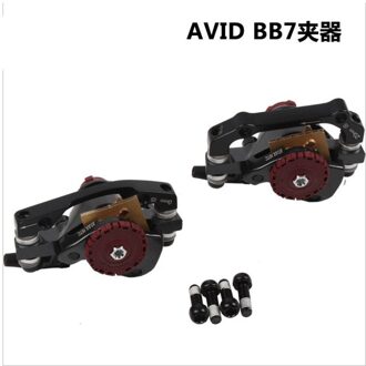 Echte Originele BB7 Lijn Pull Mechanische Schijfrem Mountainbike Klem Fiets Rem BB7 voorkant clamp