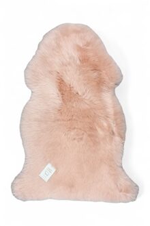 Echte Rosa Roze Schapenvacht Zijdezacht Natuurlijk Zacht Pluizig Echt Wol Tapijt