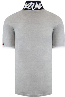 Ecko Untld. Midliner Heren Grijs Marl Poloshirt Lichtgrijs