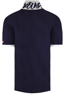 Ecko Untld. Midliner Heren Navy Poloshirt Wit