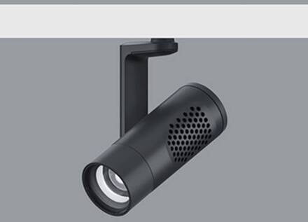 Eclipse S 230V spot 12,4W spot 930 black zwart