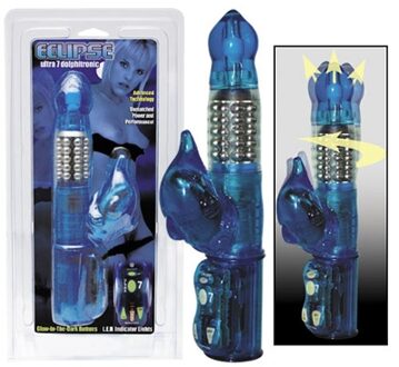 Eclipse Ultra 7 Dolphitronic Vibrator Blauw