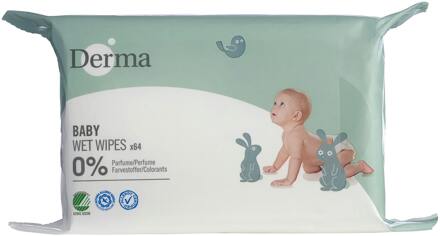 Eco Baby Billendoekjes - 0% Parfum - 64 Doekjes