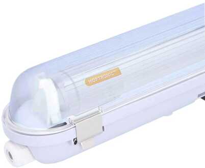 Eco Bright LED TL armatuur 120cm - T8 G13 Incl. LED TL buis - 4000K neutraal wit licht - 12,5 Watt 2000 Lumen (160lm/W) - IP65 Waterdicht