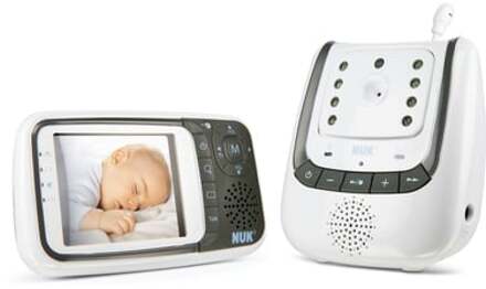 Eco Control + Babyfoon met camera - Stralingsvrij en met terugspreekfunctie - Wit / Antraciet