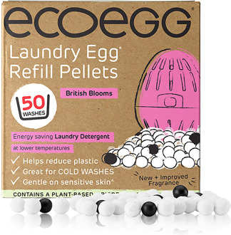 eco egg Laundry Egg Refill Pellets British Blooms - Voor alle kleuren was 1ST
