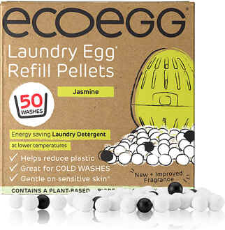 eco egg Laundry Egg Refill Pellets Jasmine - Voor alle kleuren was 1ST