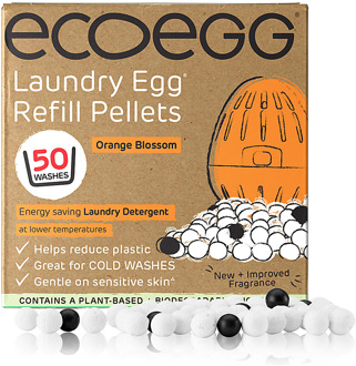 eco egg Laundry Egg Refill Pellets Orange Blossom - Voor alle kleuren was 1ST