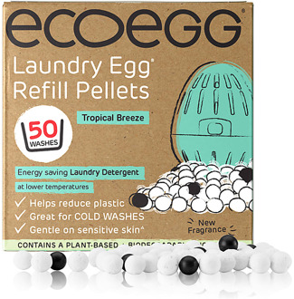 eco egg Wasbal Refill Pellets 50 wasbeurten - Tropical Breeze