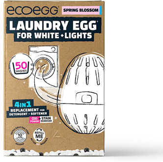 eco egg Wasballen Laundry Egg 50 wasbeurten Witte en Lichte Was - ...