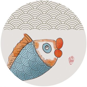 Eco-Katoenen Draad 11CT Stamped Print Diy Kat Vis Handgemaakte Kruissteek Kunstwerk Canvas Borduurwerk Kit Handwerken Home Decor DW0618