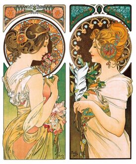 Eco-Katoenen Draad 11CT Stamped Print Diy Twin Zusters Handgemaakte Kruissteek Kunstwerk Canvas Borduurwerk Kit Handwerken Home Decor