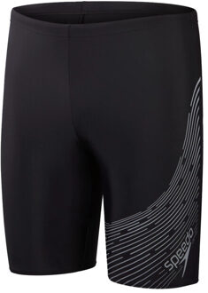 ECO Medley Logo Jammer Heren zwart - grijs - 6 - 90cm