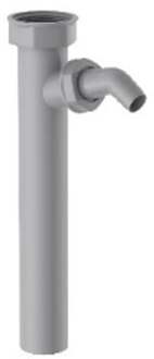 ECO-SAVE KS-dompelbuis, grijs, 1 1/2" Í x 250 mm voor DN40 mm sifon, grijs, met 3/4" apparaataansluiting - 98837349