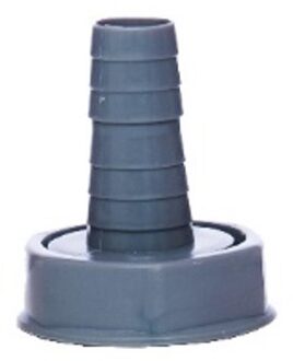 ECO-SAVE kunststof apparaataansluiting, grijs, 1 1/2"IT x 3/4"-mondstuk, voor wasapparaatsifon - 988384419