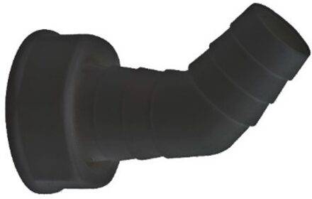 ECO-SAVE kunststof apparaataansluiting, grijs, 45° 1"IT x 3/4"-mondstuk - 988379119