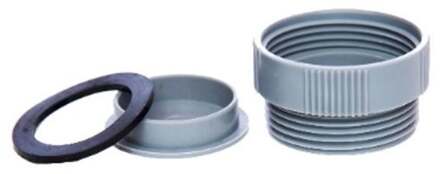 ECO-SAVE Kunststof stekker, grijs, 1 1/2"ET, voor aansluiting van hevelapparaat - 98837959