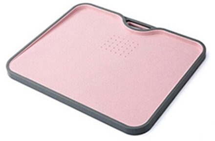 Eco Tarwe Stro Snijplank Rechthoek Gastronomische Snijplank Met Slijpen Knoflook Tool Koken Keuken Gadgets Accessoires Roze