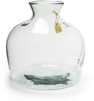 Eco terrarium Vaas - transparant - glas - 35 x 34 cm - vazen