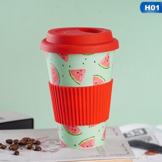 Eco Vriendelijke Bamboe Herbruikbare Reizen Cup Voor Outdoor Draagbare Mok Thee Kopje Koffie Thee Water Sap Mok Kolf H01