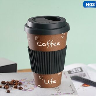 Eco Vriendelijke Bamboe Herbruikbare Reizen Cup Voor Outdoor Draagbare Mok Thee Kopje Koffie Thee Water Sap Mok Kolf H02