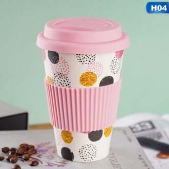 Eco Vriendelijke Bamboe Herbruikbare Reizen Cup Voor Outdoor Draagbare Mok Thee Kopje Koffie Thee Water Sap Mok Kolf H04