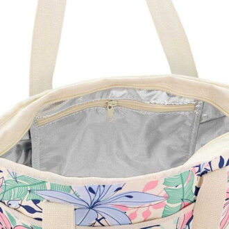 Eco-vriendelijke bloemen thermotas Veelkleurig - One size