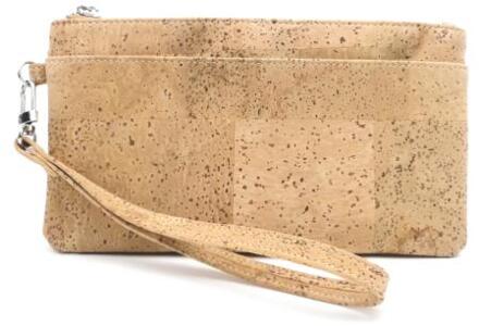 Eco Vriendelijke Bruin Natuurlijke Kurk Handtassen Voor Vrouwen Mode Beige Clutch natuurlijk Beige