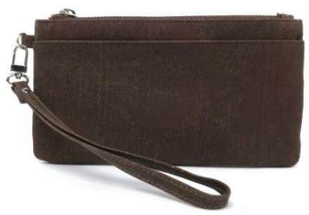 Eco Vriendelijke Bruin Natuurlijke Kurk Handtassen Voor Vrouwen Mode Beige Clutch