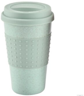 Eco-vriendelijke Koffie Thee Cup Herbruikbare Koffie Mokken Bamboevezel Koffie Cups Antislip Reizen Koffie Mok te Reinigen