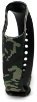Eco-vriendelijke Silicium Camouflage Vervanging Wrist Band Armband Voor M4 Smart Armband Vervanging Fitness Apparatuur 03