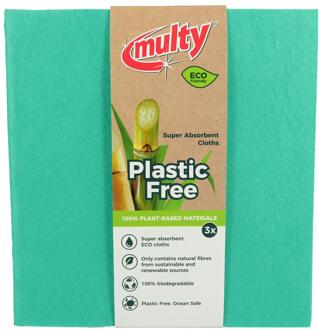 Eco vriendelijke vaatdoeken 3-pack Groen