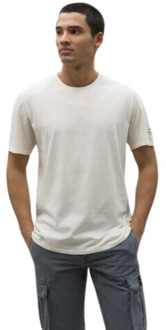 Ecoalf California T-shirt Biologisch Katoen Losse Pasvorm Korte Mouw Ronde Hals Ecoalf , White , Heren - 2Xl,Xl,L,M,S,Xs