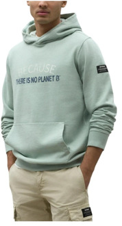 Ecoalf Minimalist Urban Sweatshirt Ecoalf , Blue , Heren - Xl,L,M,S