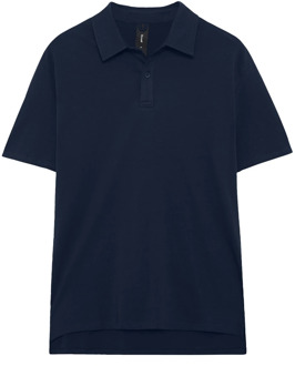 Ecoalf Polo Shirt Ecoalf , Blue , Heren - Xl,L,M,S