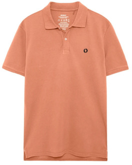 Ecoalf Polo Shirts Ecoalf , Orange , Heren - Xl,L,M,S