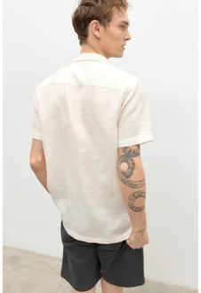 Ecoalf Short Sleeve Shirts Ecoalf , White , Heren - 2Xl,M