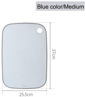 Ecoco Hakblokken Tool Rechthoek Hangable Snijplank Duurzaam Antislip Keuken Accessoires Snijplank medium blauw