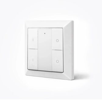 EcoDim Draadloze Schakelaar - Smart WiFi - ED-10012 - ZigBee - 2-voudig Schakelaar - Wit
