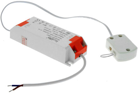 EcoDim LED Driver - Trafo - Transformator - ED-10051 - Dimbaar - 8-12W - 24-38V - Max. 4 Spots