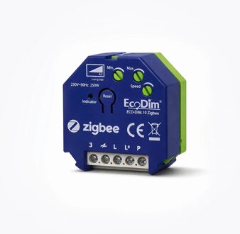 EcoDim LED Inbouwdimmer Module - Smart WiFi - ECO-DIM.10 - Fase Afsnijding RC - ZigBee - 0-250W