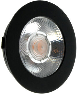 EcoDim LED Spot Keukenverlichting - ED-10046 - 3W - Warm Wit 2700K - Dimbaar - Waterdicht IP54 - Onderbouwspot - Zwart